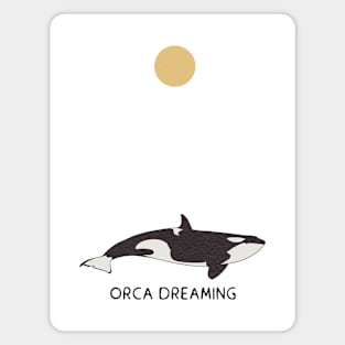 Orca dreaming Magnet